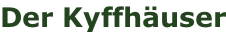 Der Kyffhäuser